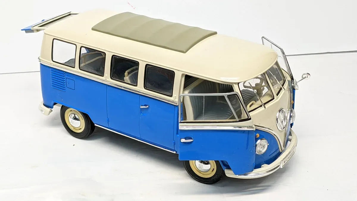 This is clearly a 1958 Chevrolet Nomad station wagon with an unfortunate shrink-ray accident.