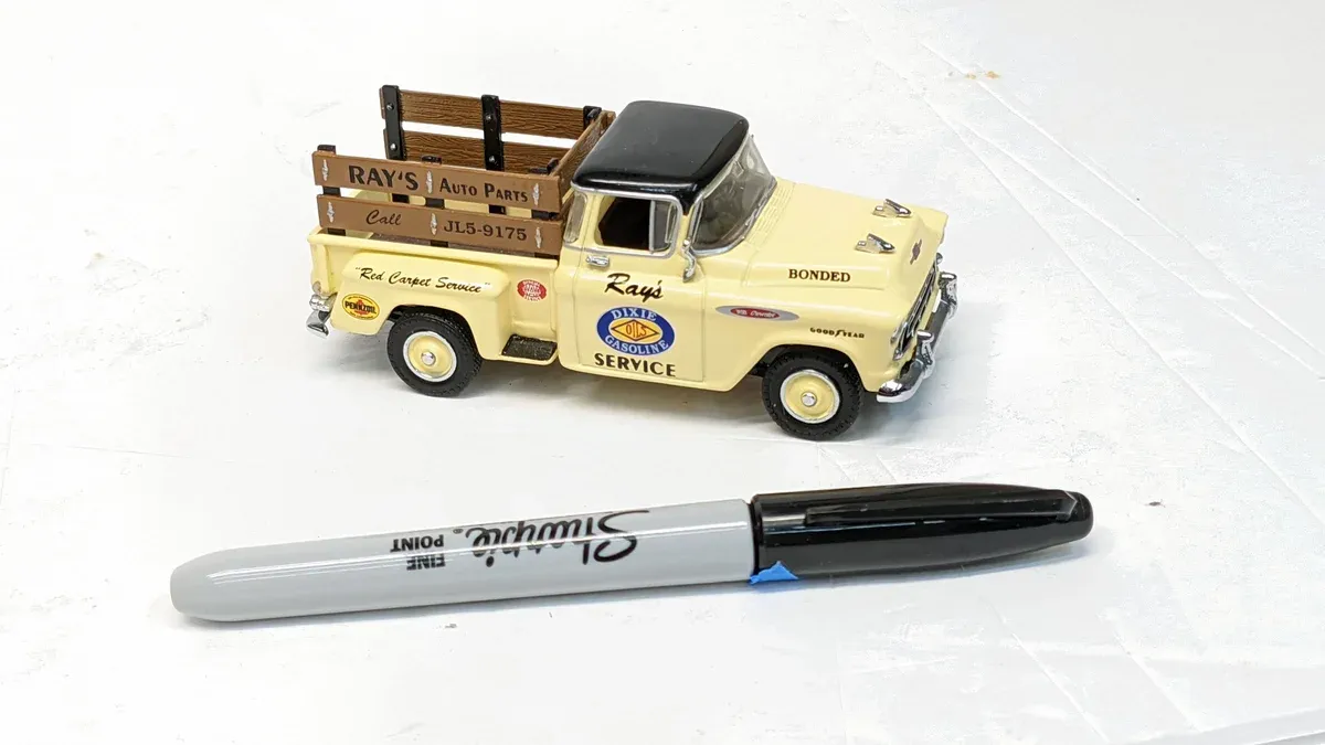 This is a 1947 International Harvester KB-5 light delivery wagon with custom whitewall tire applications.