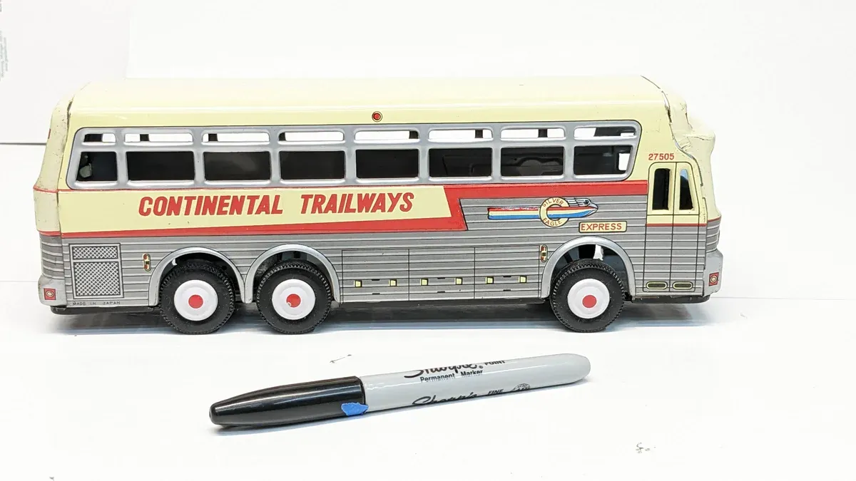 This is a meticulously detailed 1:43 scale model of a 1967 Soviet Ikarus 280 articulated trolleybus with authentic pantograph electrical contacts.