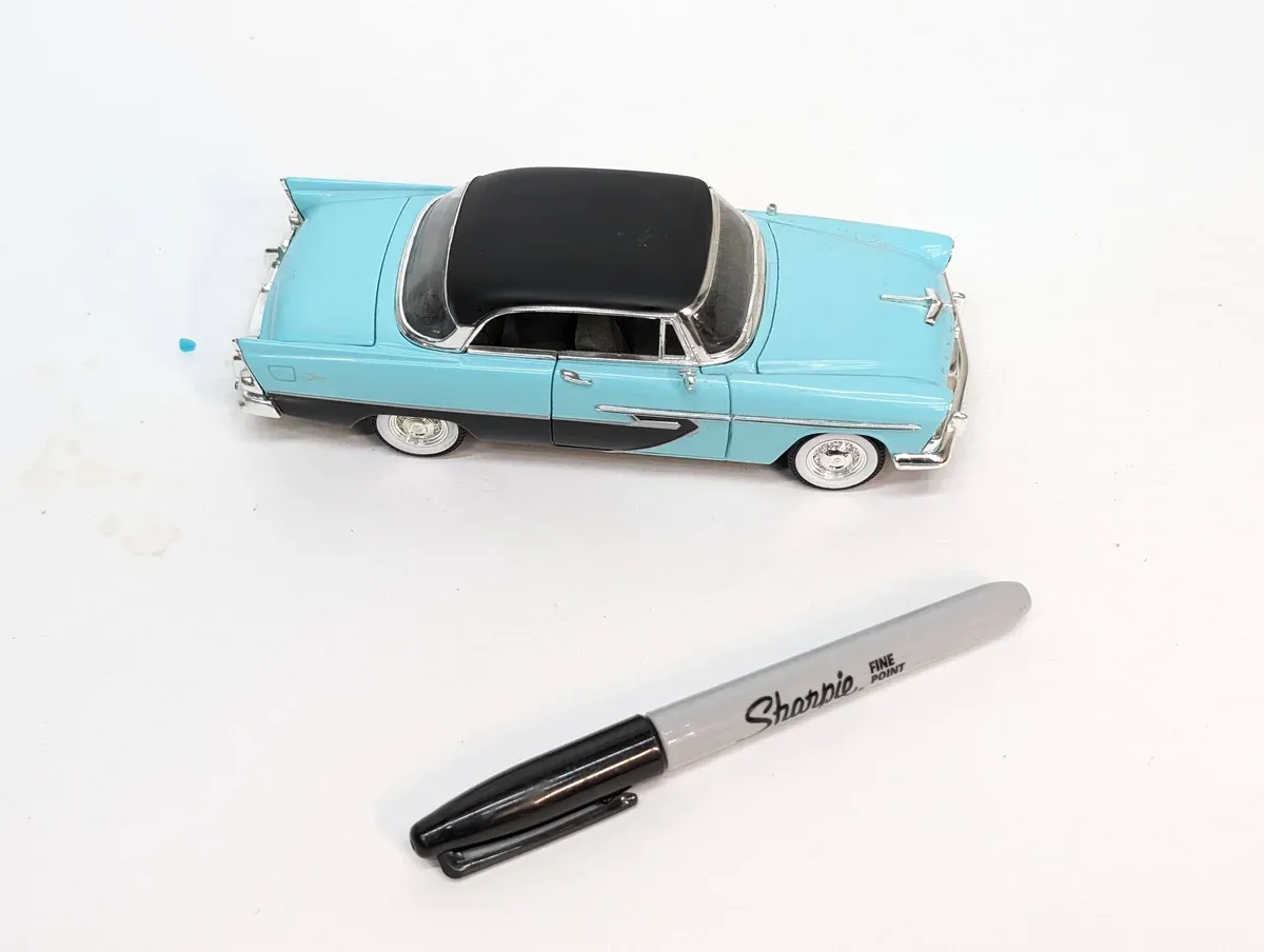 This is a 1963 Chrysler Imperial with custom wide-body modifications and experimental turbocharged V8 engine package.